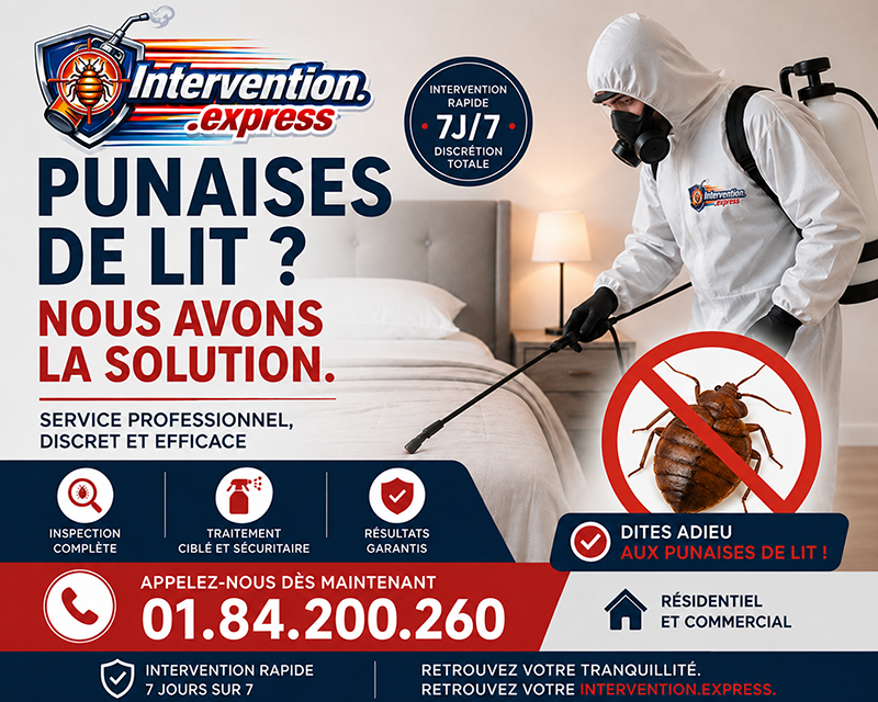 Punaises de Lit Deuil la Barre